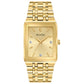 Bulova Quadra 97D120, champagne dial stainless steel, Mens