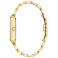 Bulova Quadra 97D120 Champagne Dial Stainless Steel Bracelet 97D120