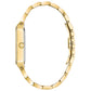 Bulova Quadra 97D120, champagne dial stainless steel, Mens