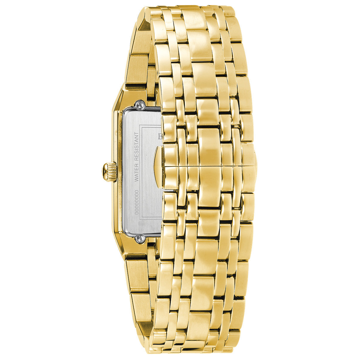 Bulova Quadra 97D120, champagne dial stainless steel, Mens