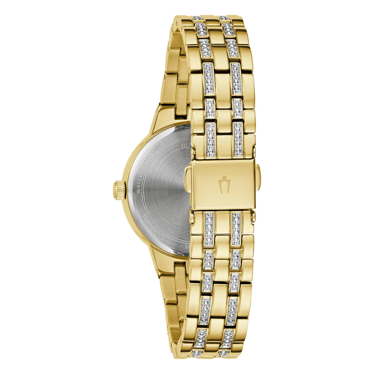 Bulova Phantom 97L176, 32.5mm champagne dial stainless steel, Ladies