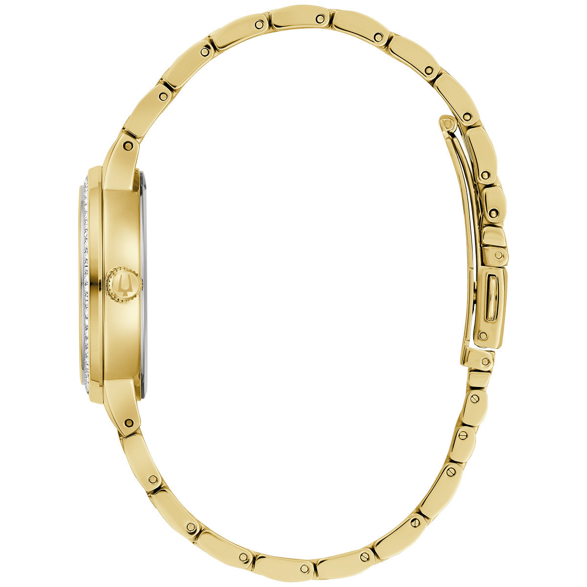 Bulova Phantom 97L176, 32.5mm champagne dial stainless steel, Ladies
