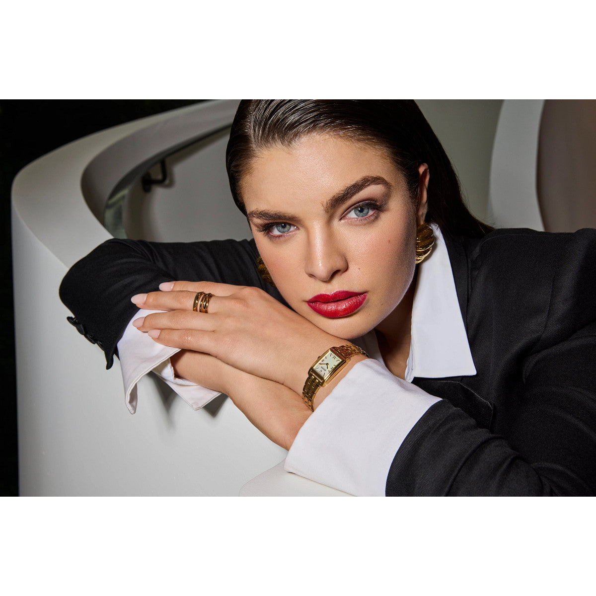 Bulova Sutton 97L177, 21mm mother-of-pearl dial stainless steel, Ladies