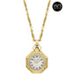 Bulova Rubaiyat 97L182 25.5mm Mother-Of-Pearl Dial Stainless Steel Chain Ladies 97L182
