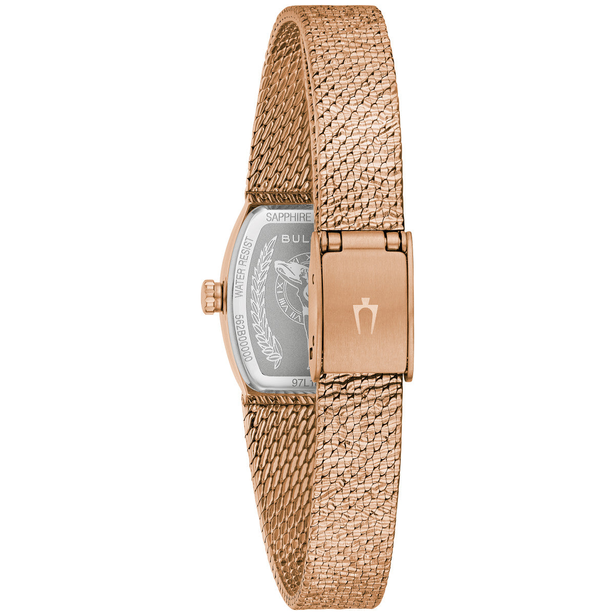 Bulova Goddess of Time 97L185, 17mm dial stainless steel, Ladies