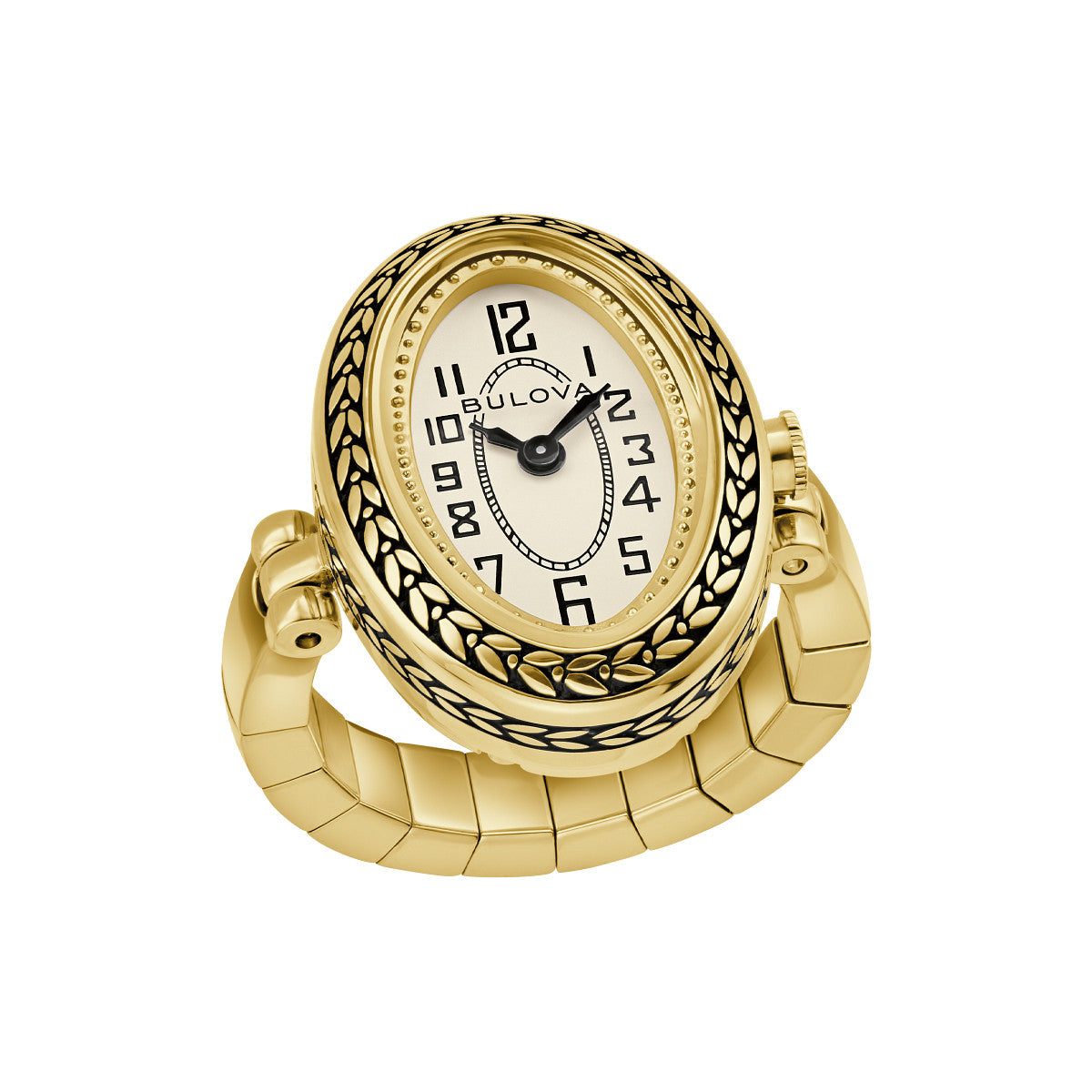 Bulova Archive 97L188, 17mm ivory dial stainless steel, Ladies