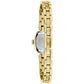 Bulova Goddess of Time 97L201 18mm Champagne Dial Stainless Steel Bracelet Ladies 97L201