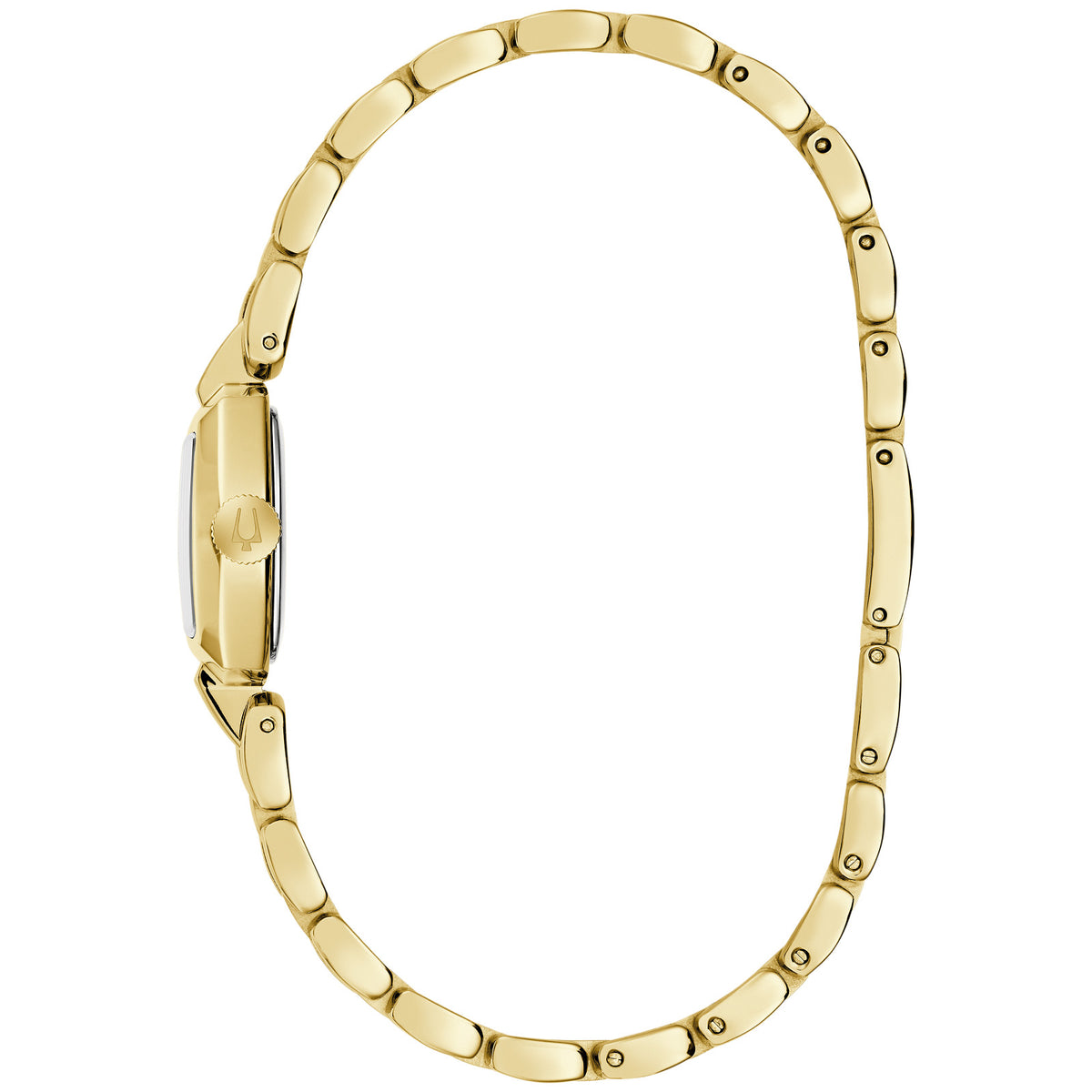 Bulova Goddess of Time 97L201 18mm Champagne Dial Stainless Steel Bracelet Ladies 97L201