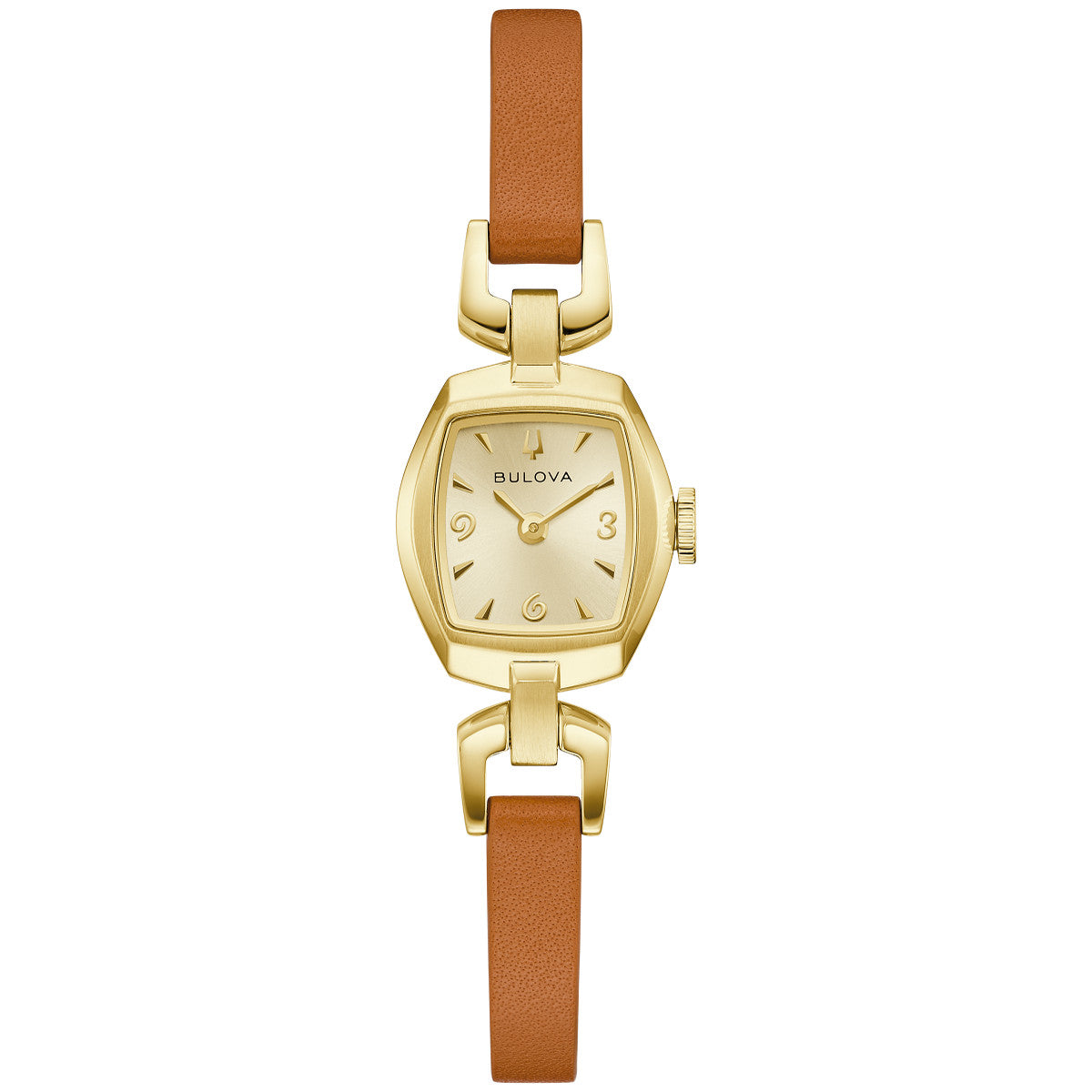 Bulova Goddess of Time 97L202, 18mm champagne dial stainless steel, Ladies