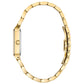 Bulova Quadra 97P140 20.5mm Champagne Dial Stainless Steel Bracelet Ladies 97P140