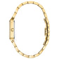 Bulova Quadra 97P140, 20.5mm champagne dial stainless steel, Ladies