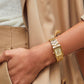 Bulova Quadra 97P140, 20.5mm champagne dial stainless steel, Ladies
