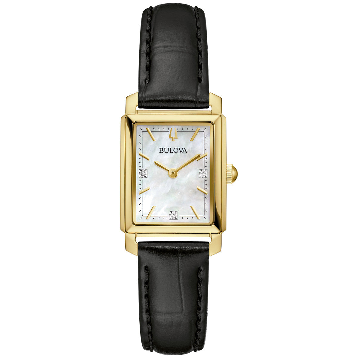 Bulova Sutton 97P166, 21mm mother-of-pearl dial stainless steel, Ladies