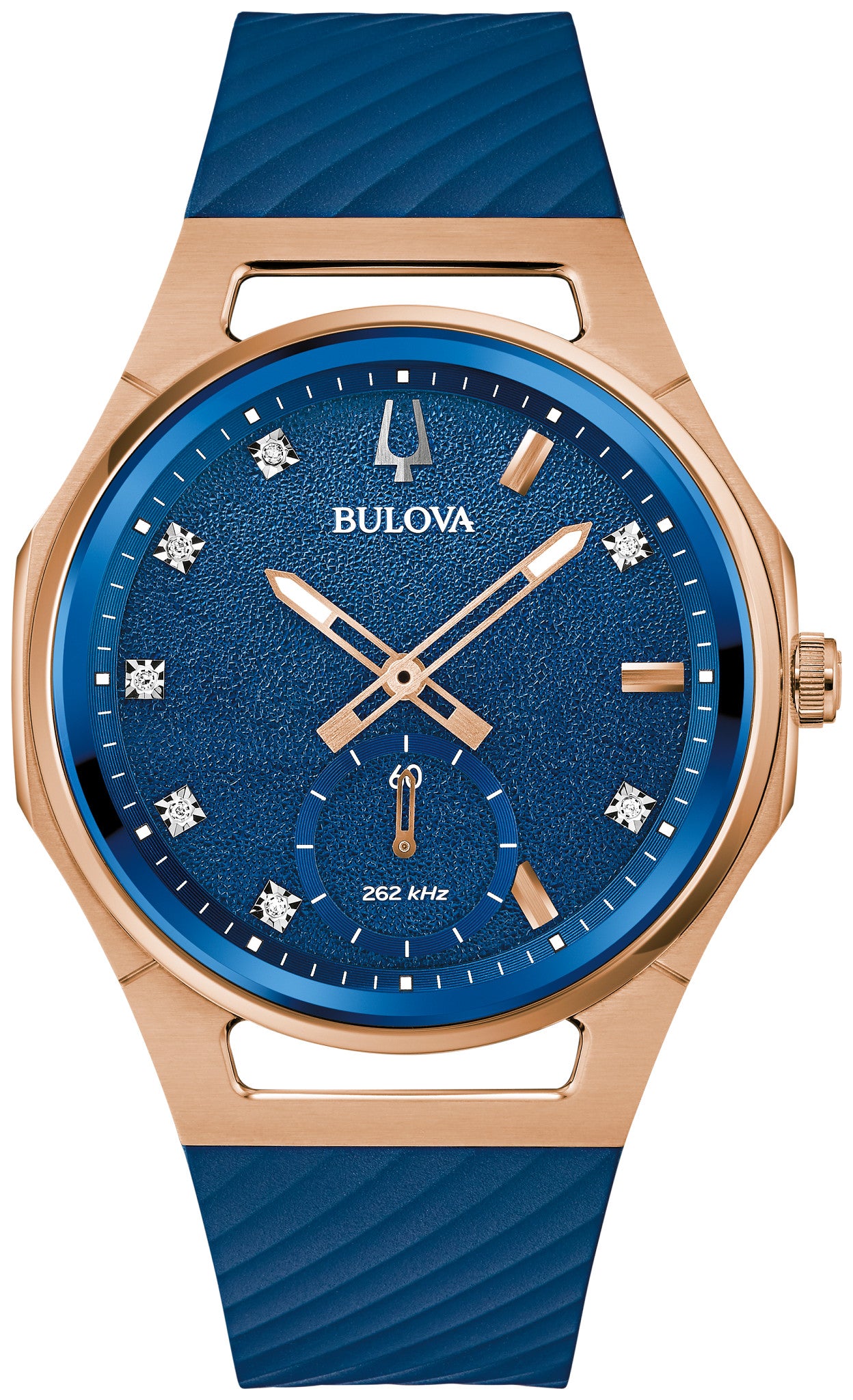 Bulova Curv 97P174, dial stainless steel, Ladies
