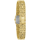 Bulova Goddess of Time 97P184, 16mm champagne dial stainless steel, Ladies