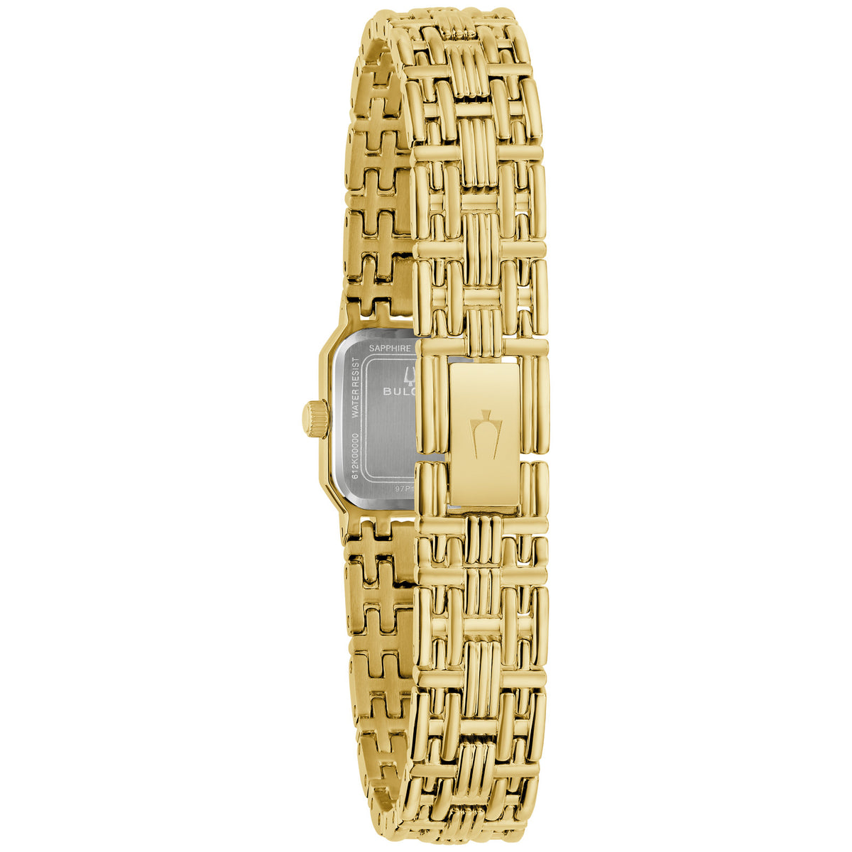 Bulova Goddess of Time 97P184 16mm Champagne Dial Stainless Steel Bracelet Ladies 97P184