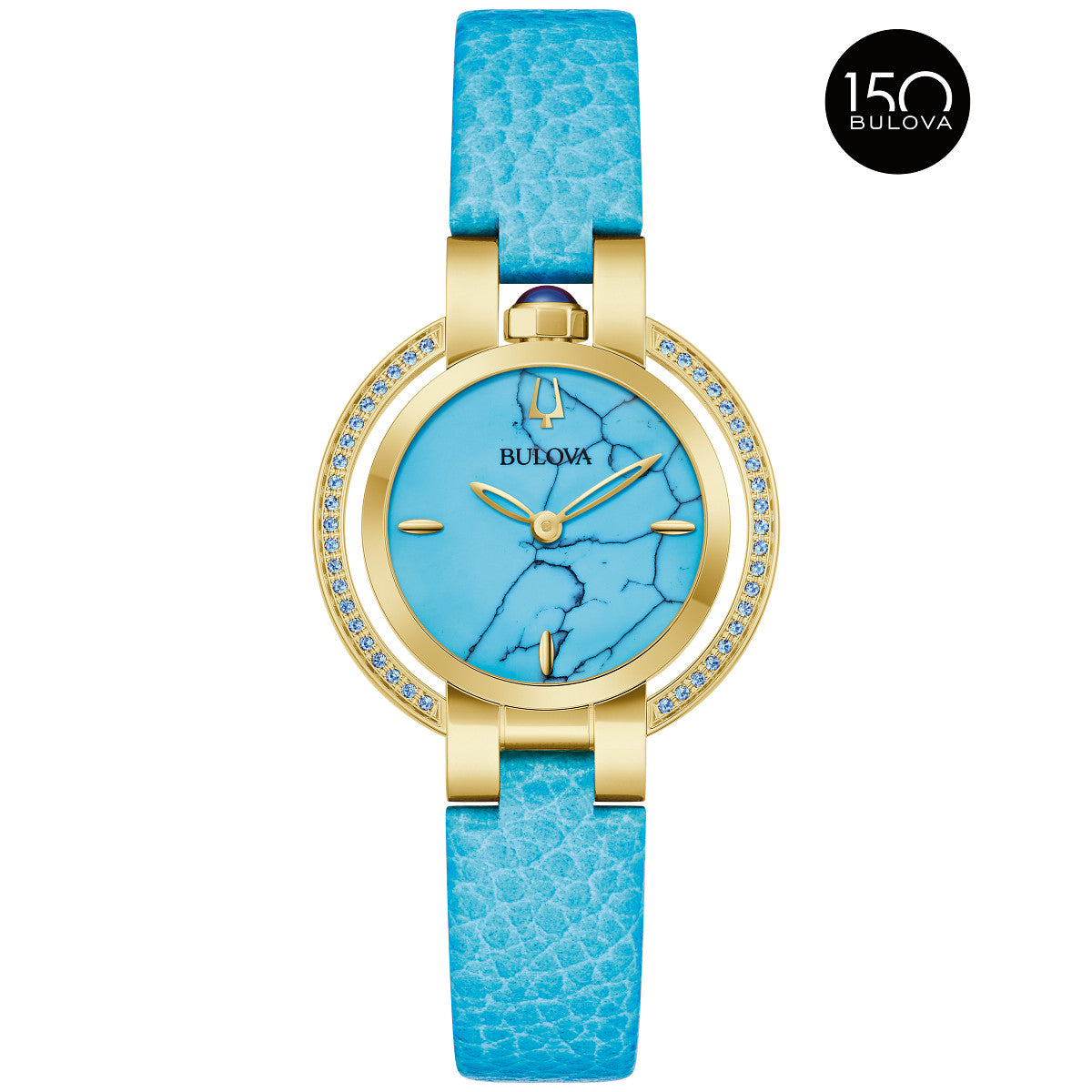 Bulova Rubaiyat 97R104, 30mm dial stainless steel, Ladies
