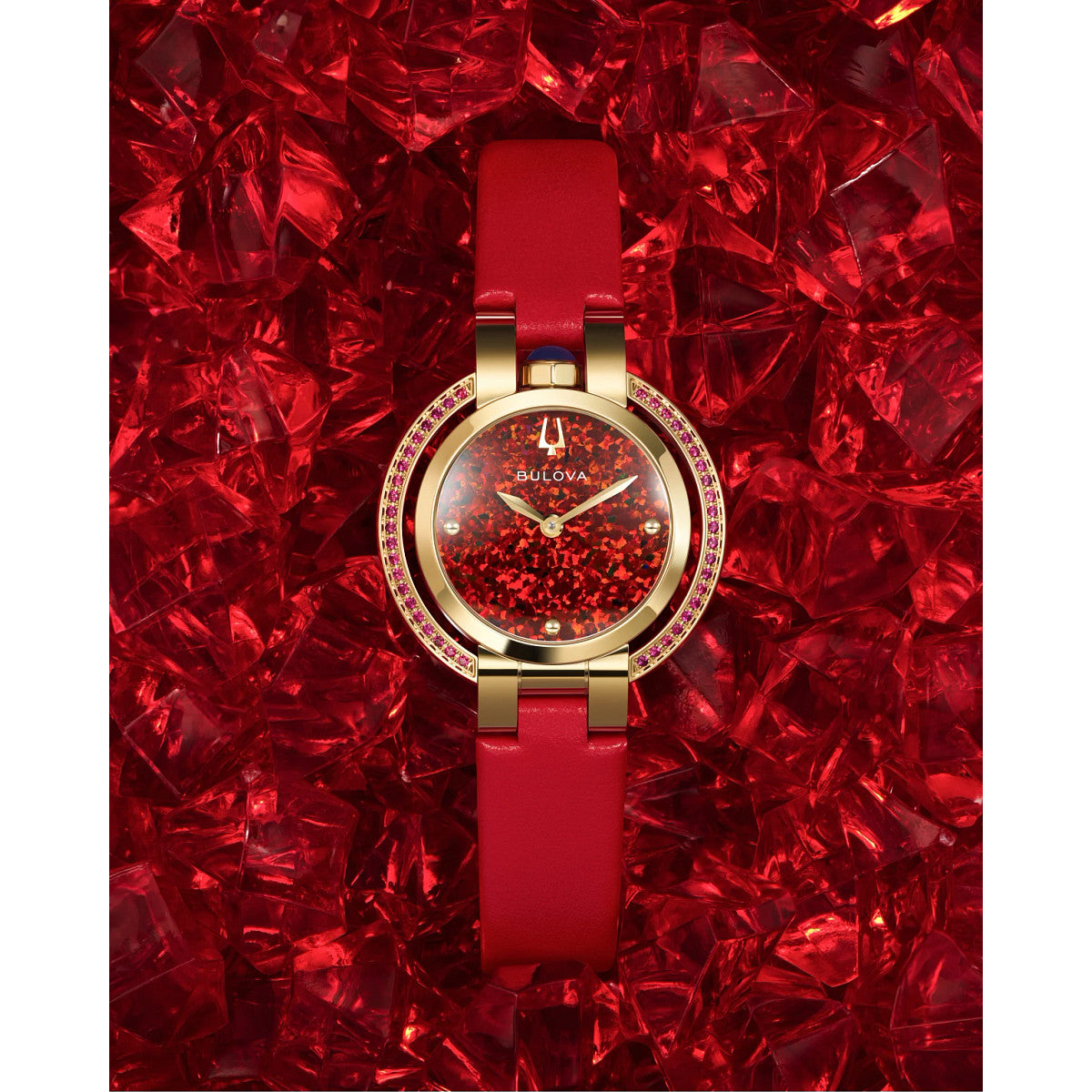 Bulova Rubaiyat 97R105, 30mm dial stainless steel, Ladies