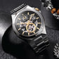 Bulova Maquina 98A224, 46mm black dial stainless steel, Mens