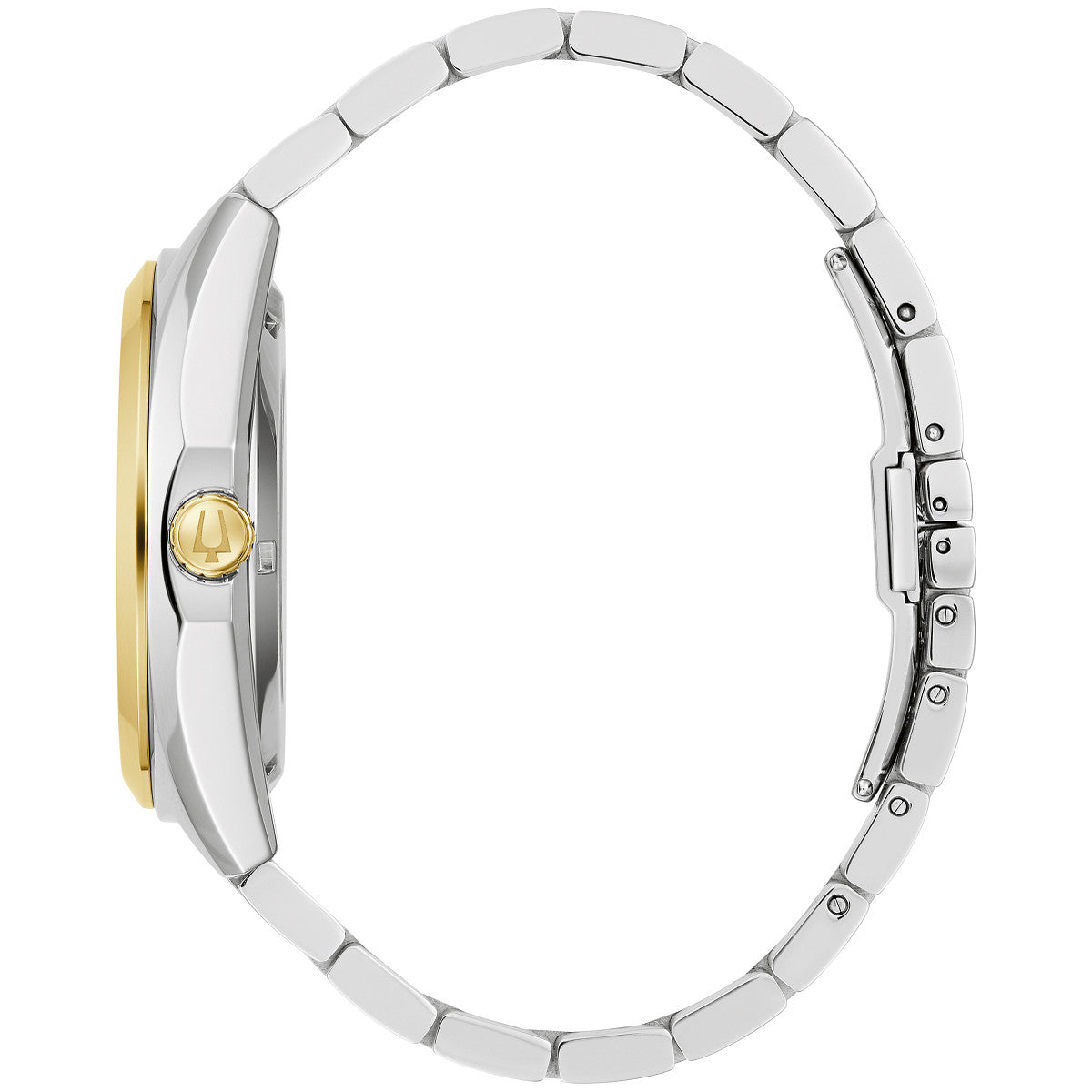 Bulova Surveyor 98A284, 42mm silver dial stainless steel, Mens