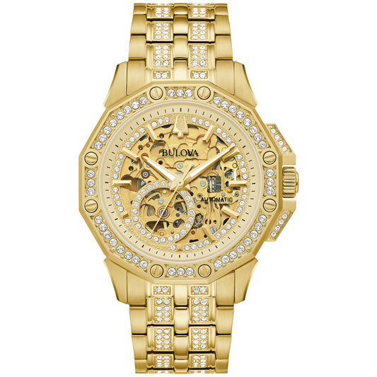 Bulova Octava 98A292, 41.7mm dial stainless steel, Mens