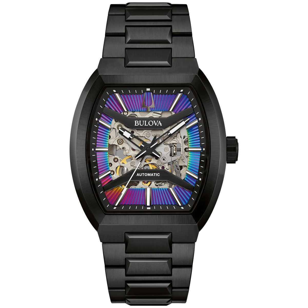 Bulova Maquina 98A320, 40mm dial stainless steel, Mens