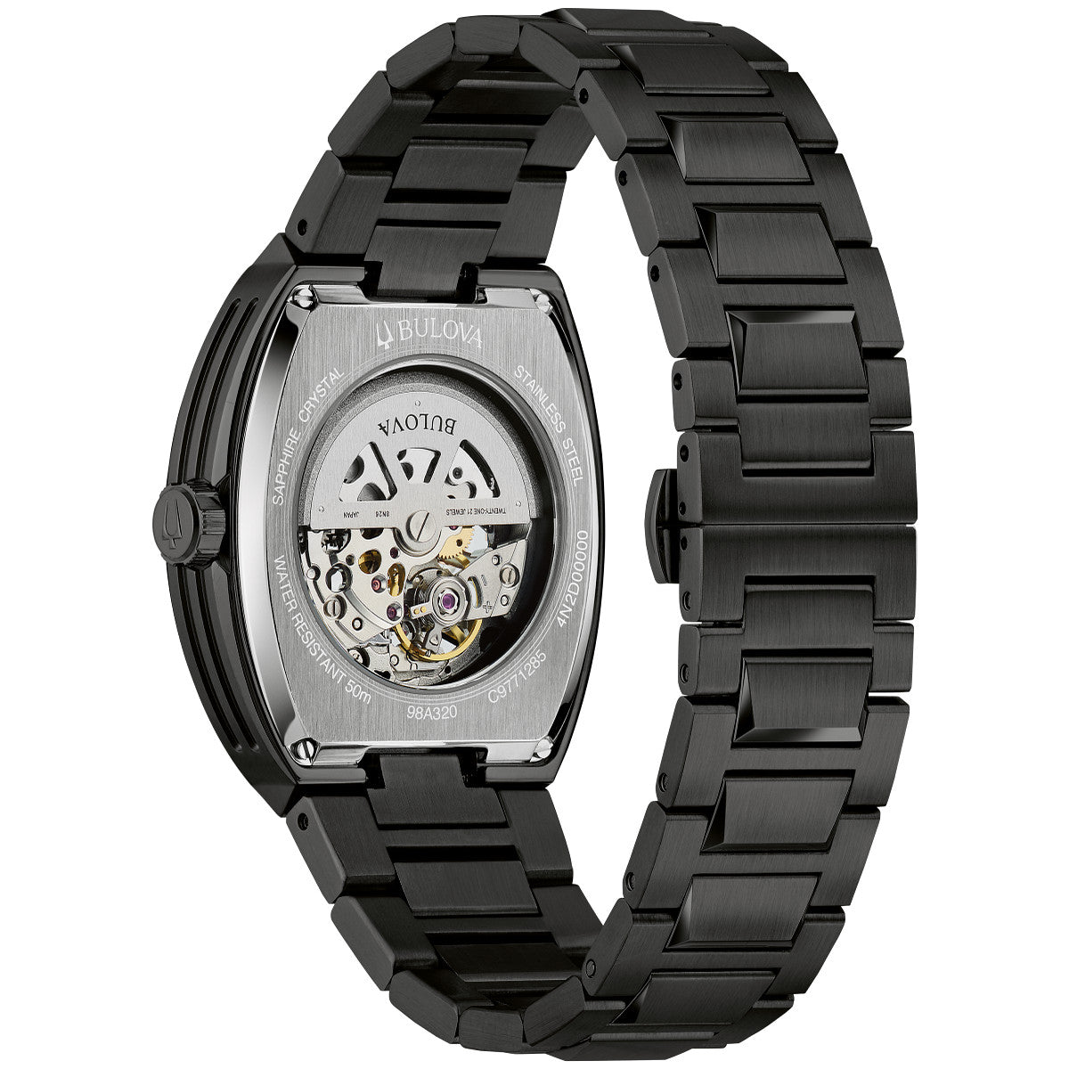 Bulova Maquina 98A320, 40mm dial stainless steel, Mens