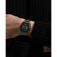 Bulova Maquina 98A321, 40mm black dial stainless steel, Mens
