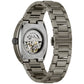Bulova Maquina 98A321, 40mm black dial stainless steel, Mens