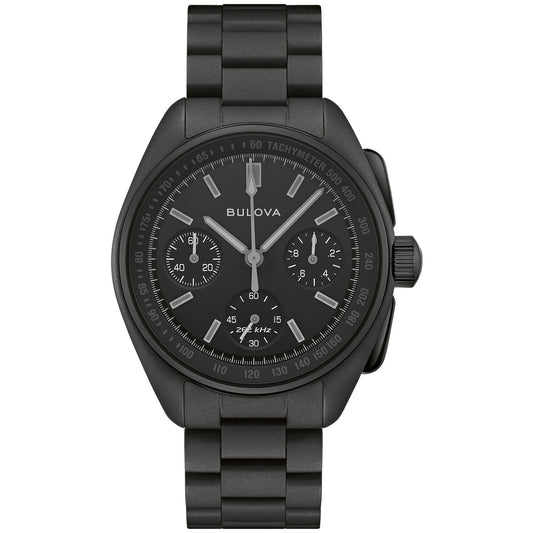 Bulova Lunar Pilot 98A335, 41mm dial stainless steel, Mens