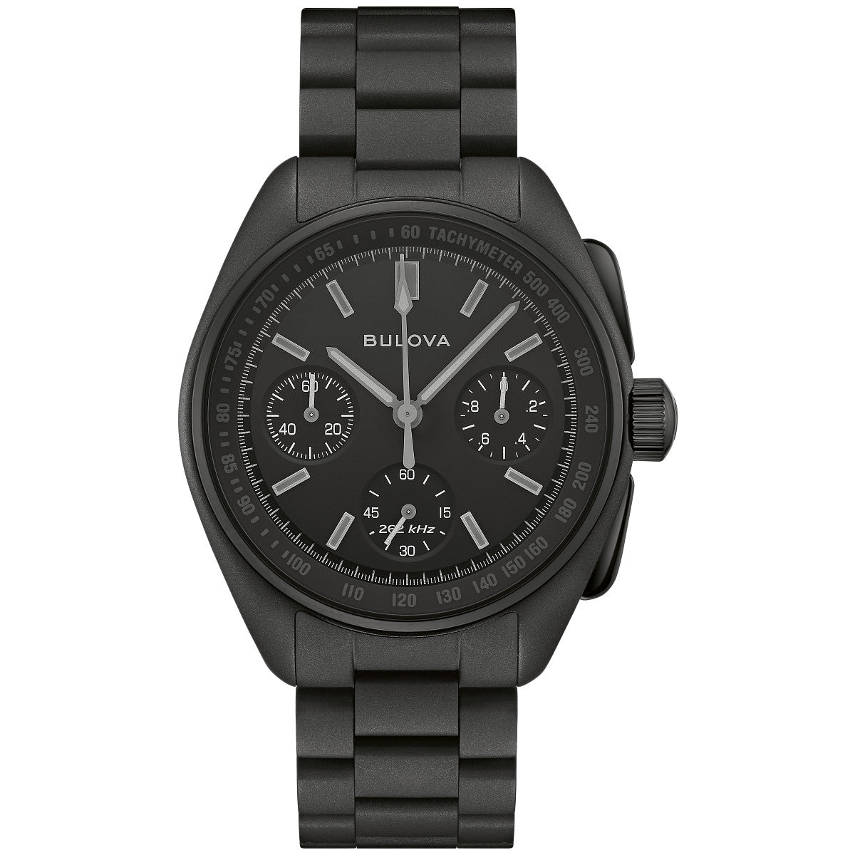 Bulova Lunar Pilot 98A335, 41mm dial stainless steel, Mens