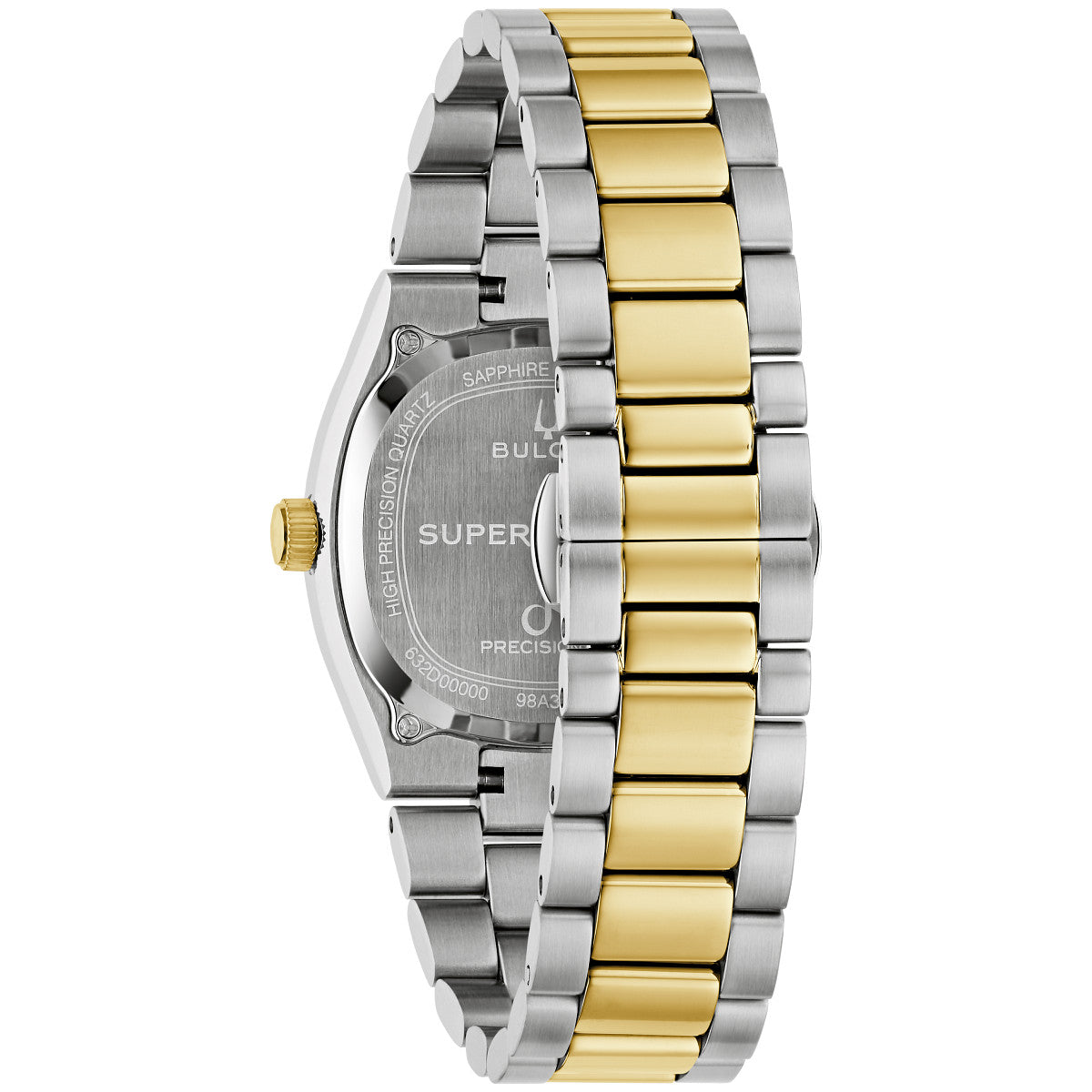 Bulova Super Seville 98A336, 35mm green dial stainless steel, Mens