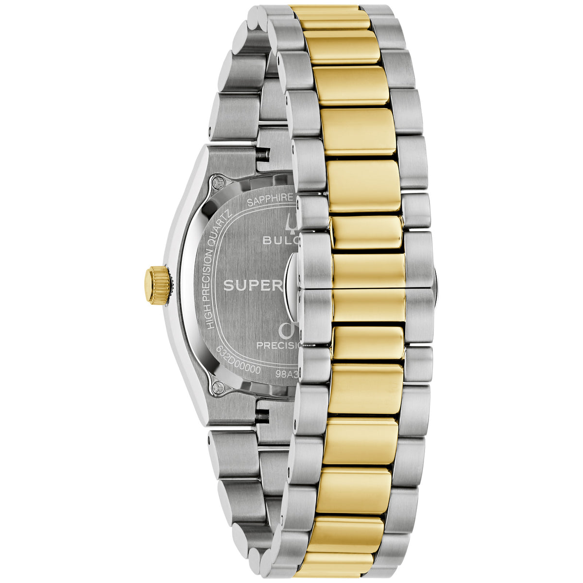 Bulova Super Seville 98A336 35mm Green Dial Stainless Steel Bracelet 98A336
