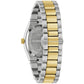 Bulova Super Seville 98A337 35mm Blue Dial Stainless Steel Bracelet 98A337