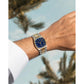 Bulova Super Seville 98A337, 35mm blue dial stainless steel, Mens