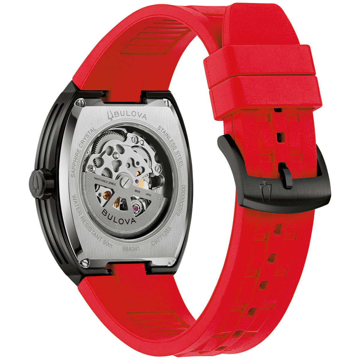 Bulova Maquina 98A341, 40mm dial stainless steel, Mens
