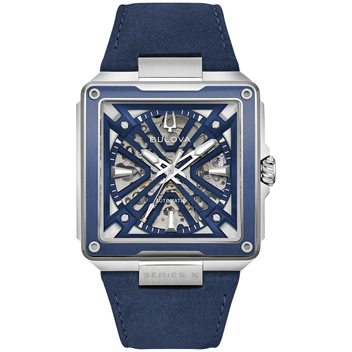 Bulova Series X 98A342, 41mm dial stainless steel, Mens