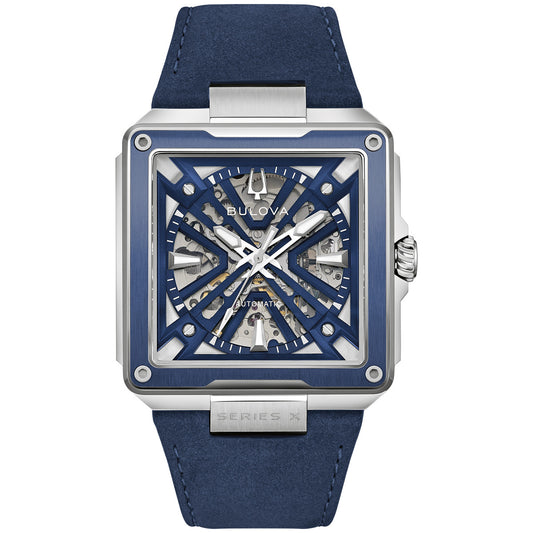 Bulova Series X 98A342, 41mm dial stainless steel, Mens