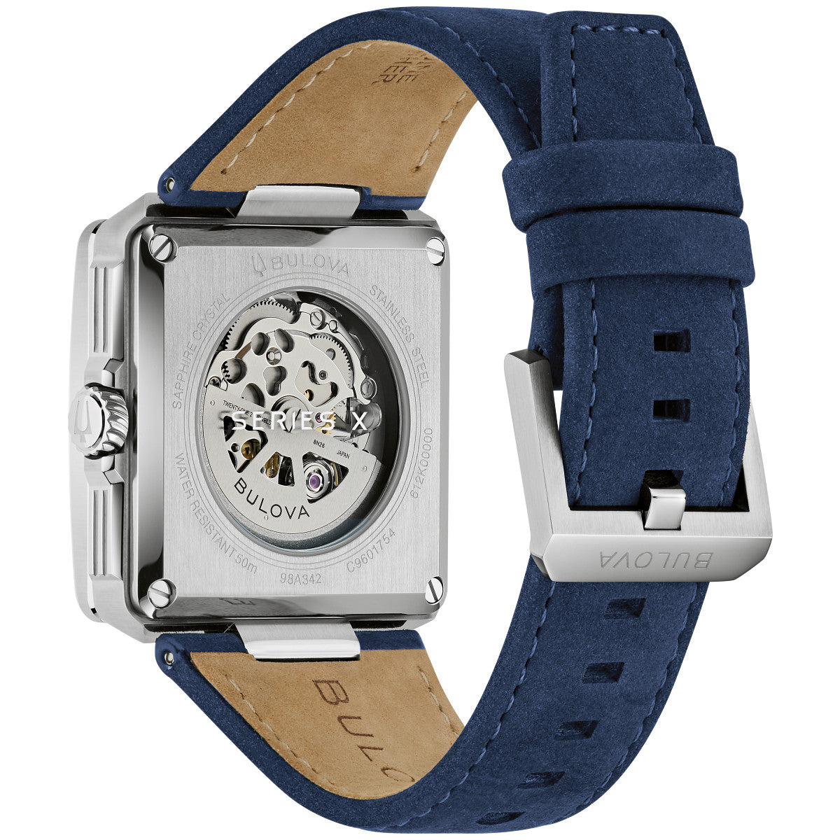 Bulova Series X 98A342, 41mm dial stainless steel, Mens