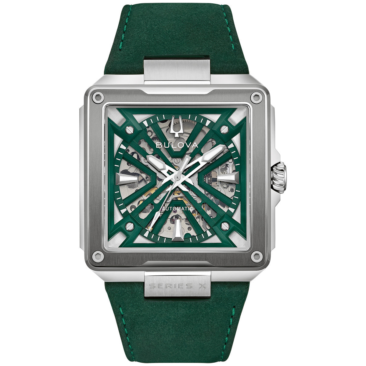 Bulova Series X 98A343, 41mm dial stainless steel, Mens