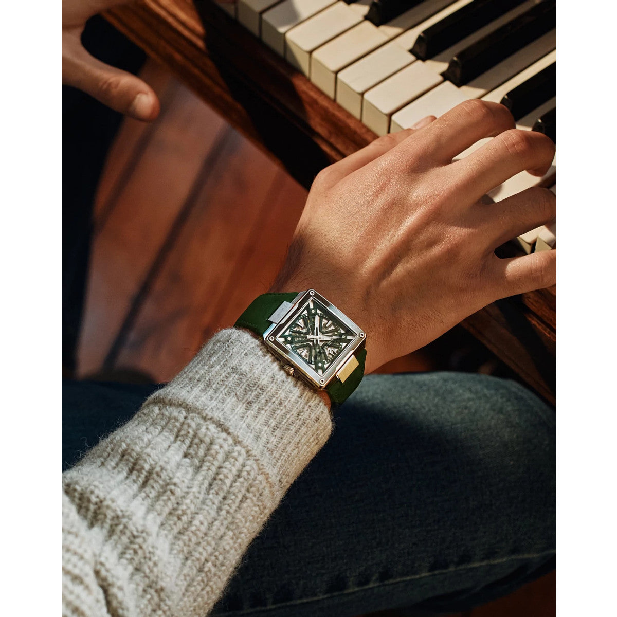 Bulova Series X 98A343, 41mm dial stainless steel, Mens