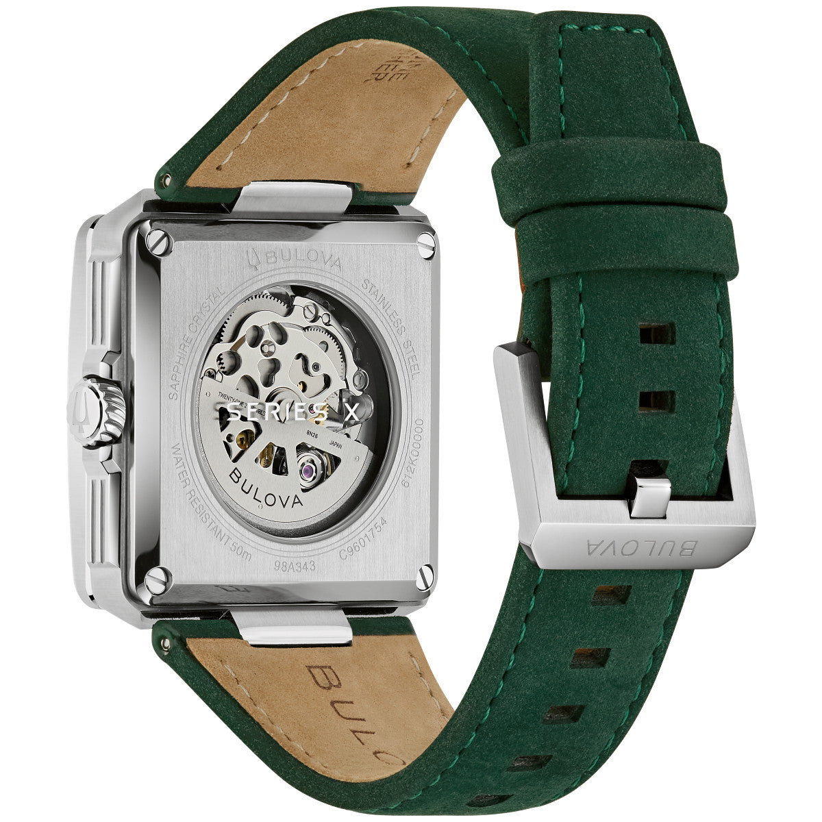 Bulova Series X 98A343, 41mm dial stainless steel, Mens