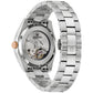 Bulova Surveyor 98B422, 39mm burgundy dial stainless steel, Mens
