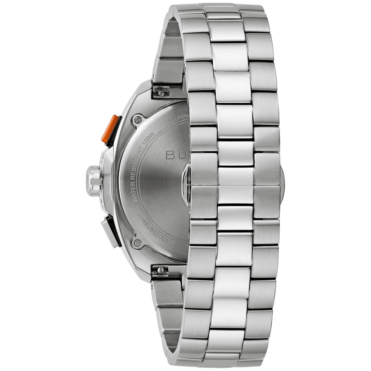 Bulova Racing 98B432, 42mm blue dial stainless steel, Mens