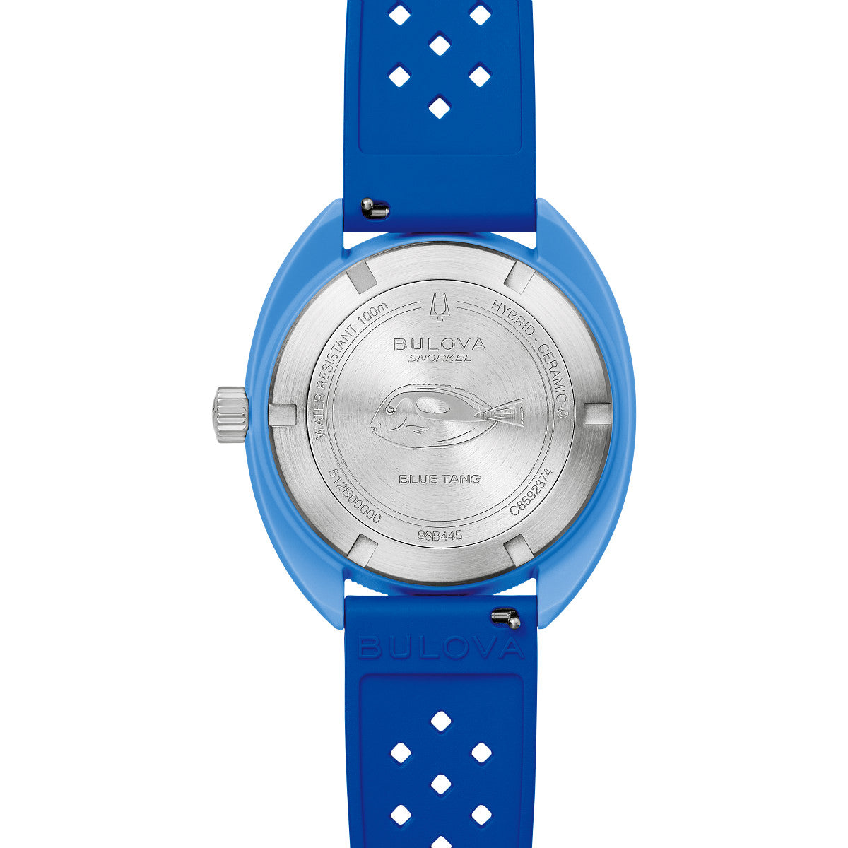 Bulova Oceanographer 98B445, 41mm blue dial hybrid-ceramic, Mens