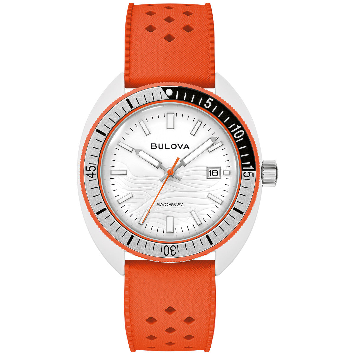 Bulova Oceanographer 98B448, 41mm dial hybrid-ceramic, Mens