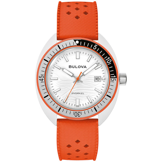 Bulova Oceanographer 98B448, 41mm dial hybrid-ceramic, Mens