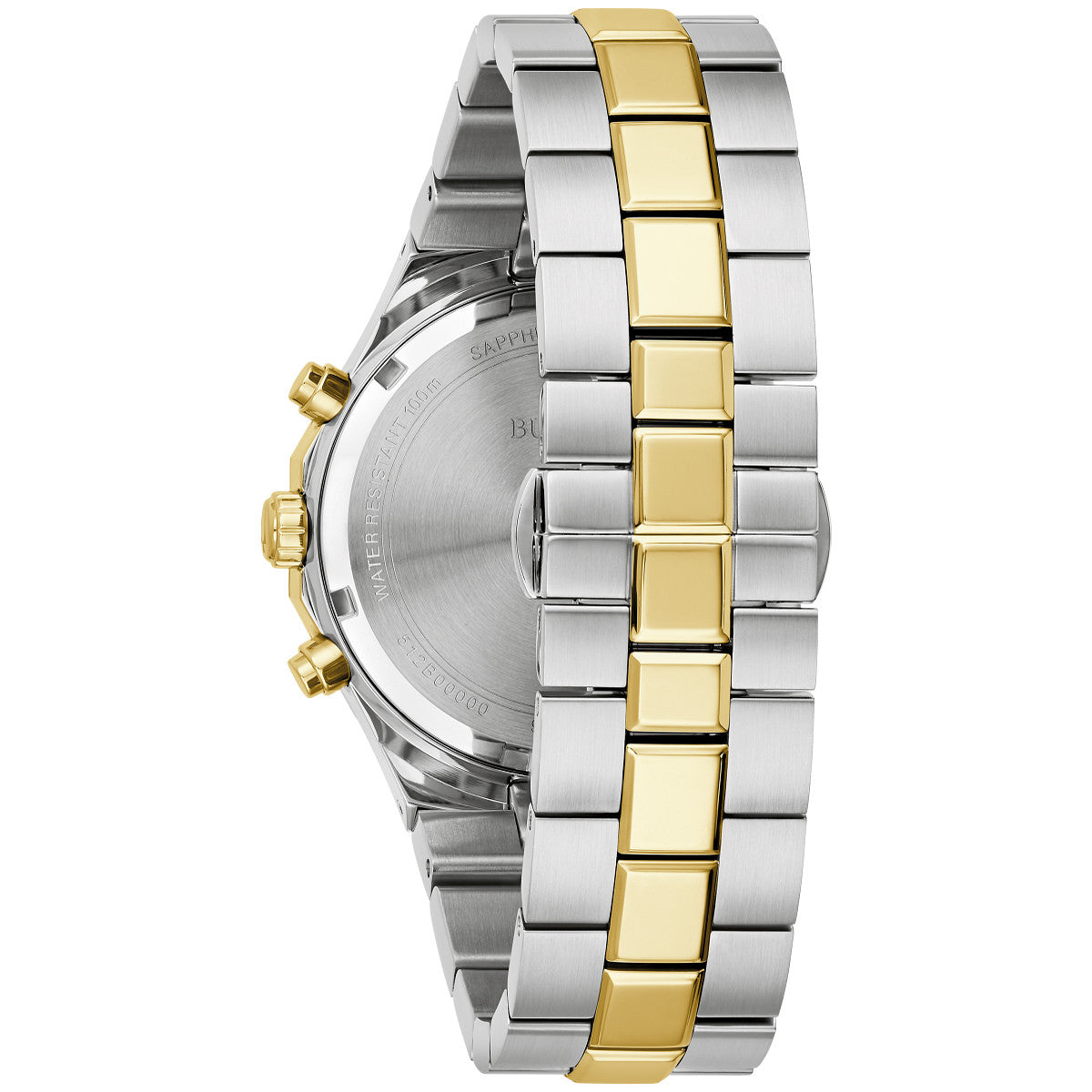 Bulova Prestige 98B450, 40mm silver dial stainless steel, Mens
