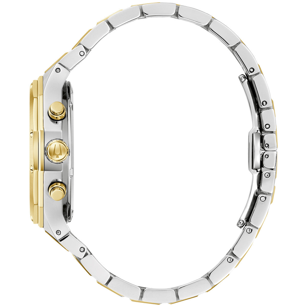 Bulova Prestige 98B450, 40mm silver dial stainless steel, Mens