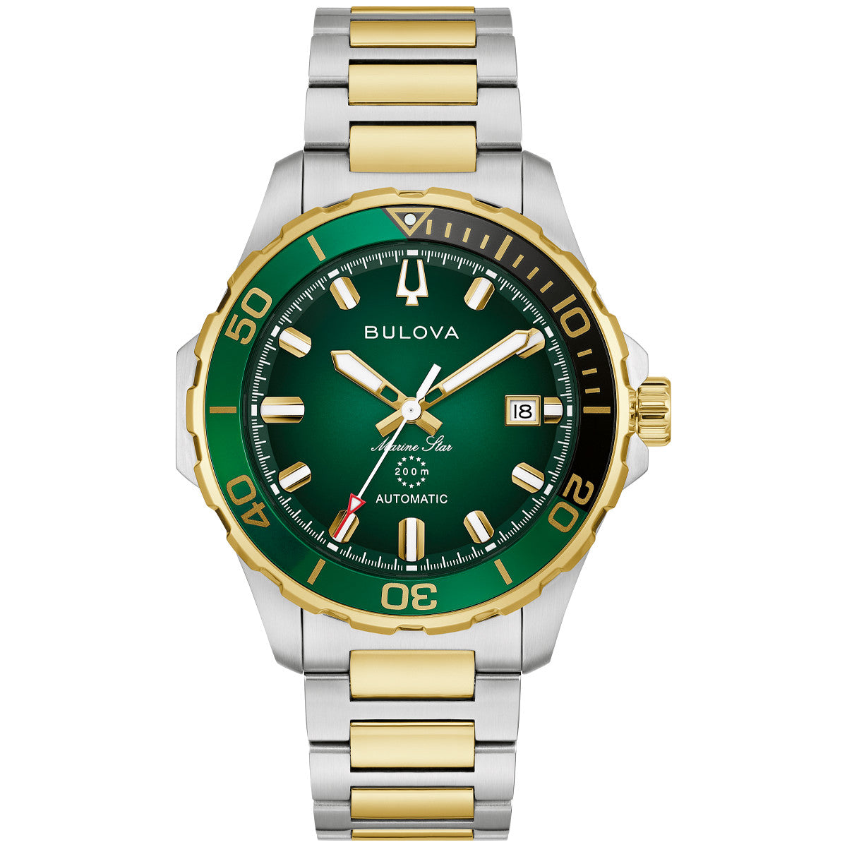 Bulova Marine Star 98B467, 41mm dial stainless steel, Mens